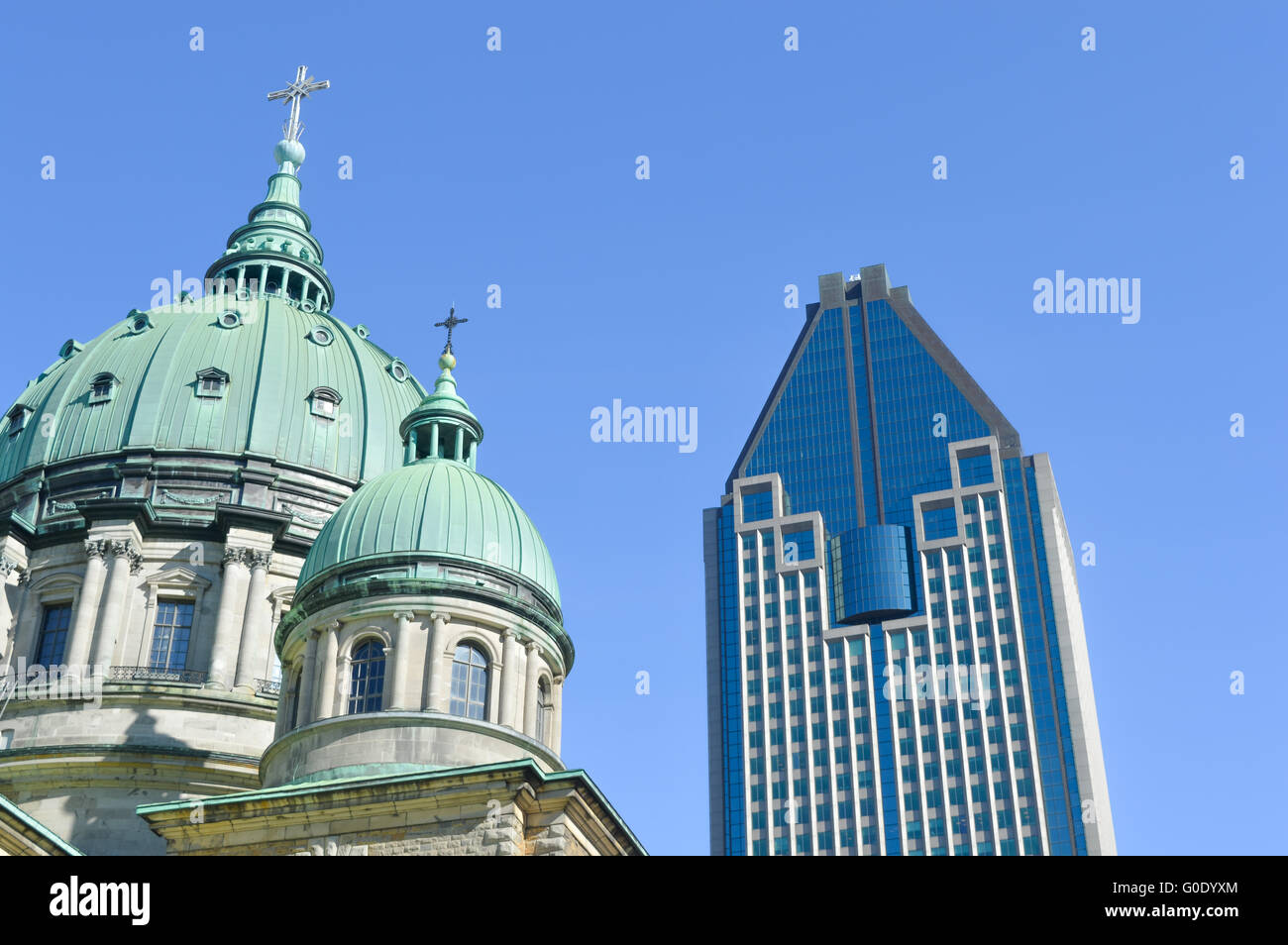 Cattedrale-basilica di Maria a Montreal, Quebec, Canada Foto Stock