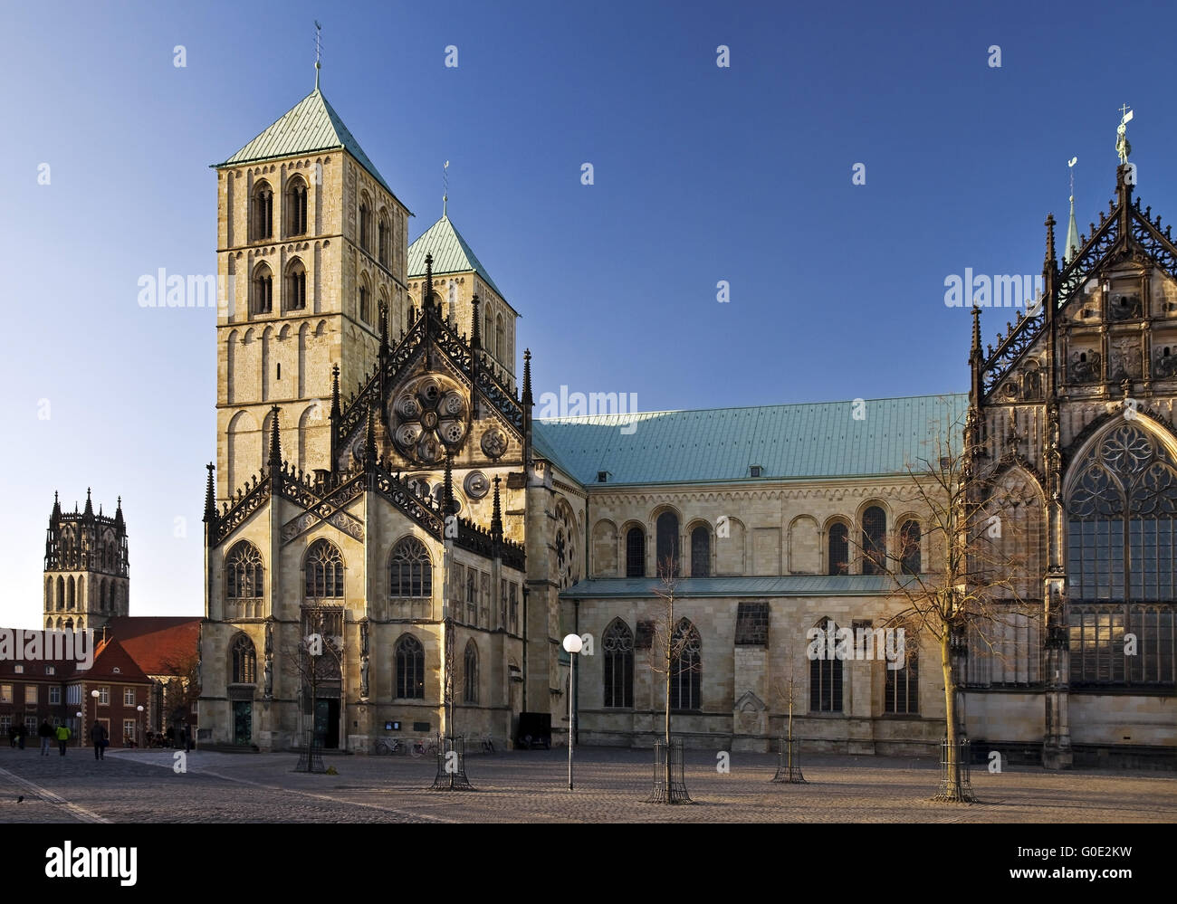 Münster (cattedrale di San-Paulus-Dom), Germania Foto Stock