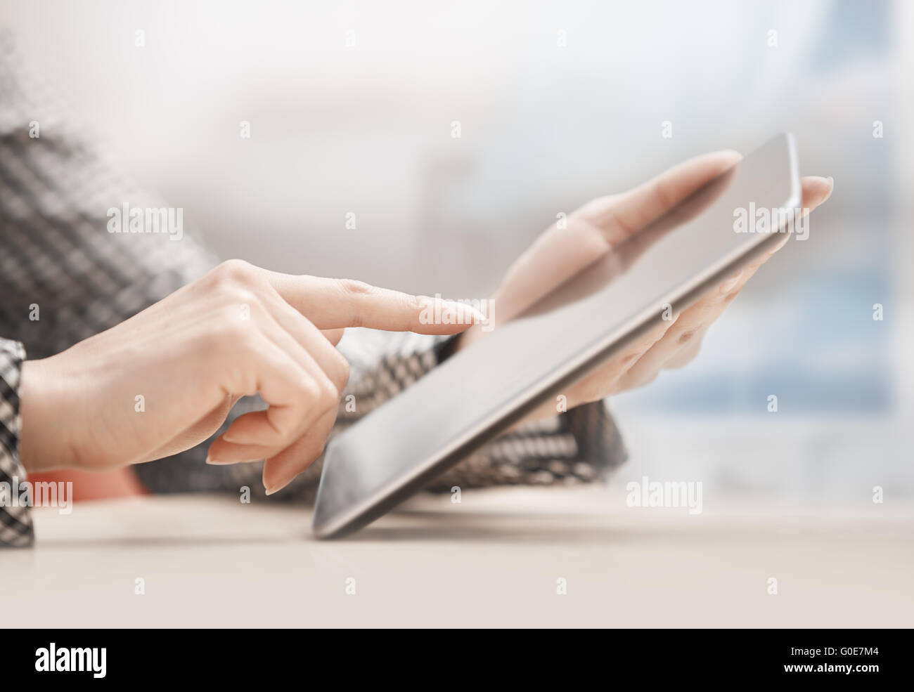 Business mobile Foto Stock