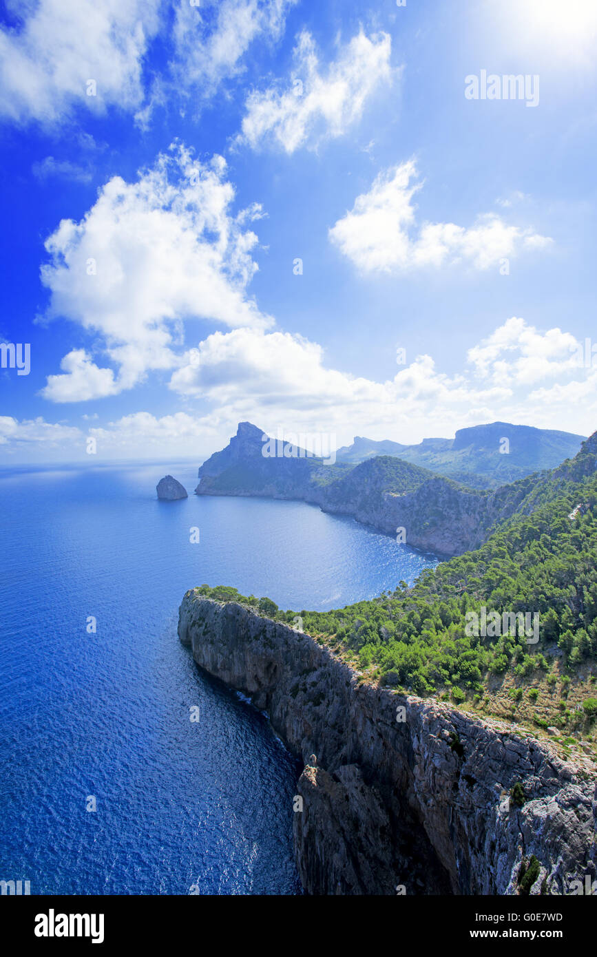 Formentor paesaggio Foto Stock
