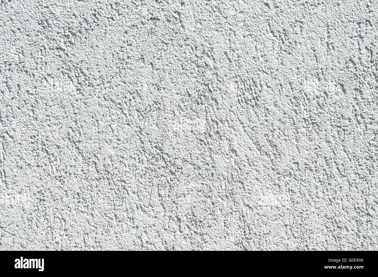 Intonacate e dipinte di facciata del muro di casa Foto Stock