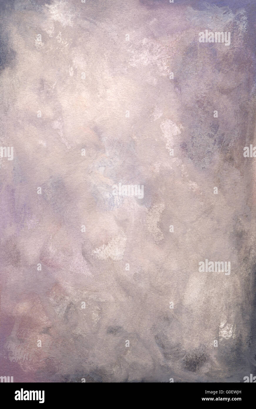 Abstract texture gouache su carta Foto Stock