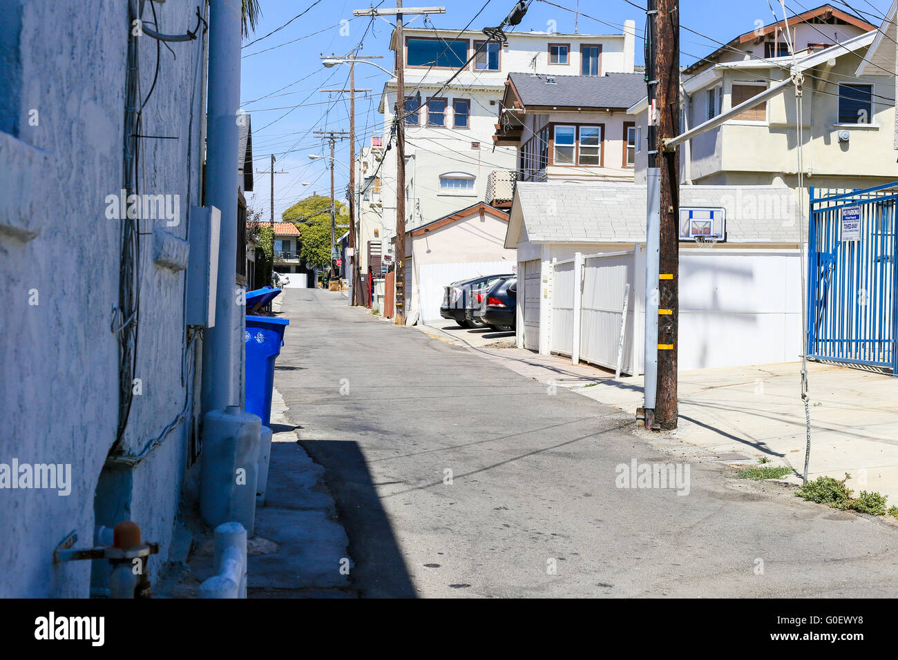 Vivere in Venice Beach Foto Stock