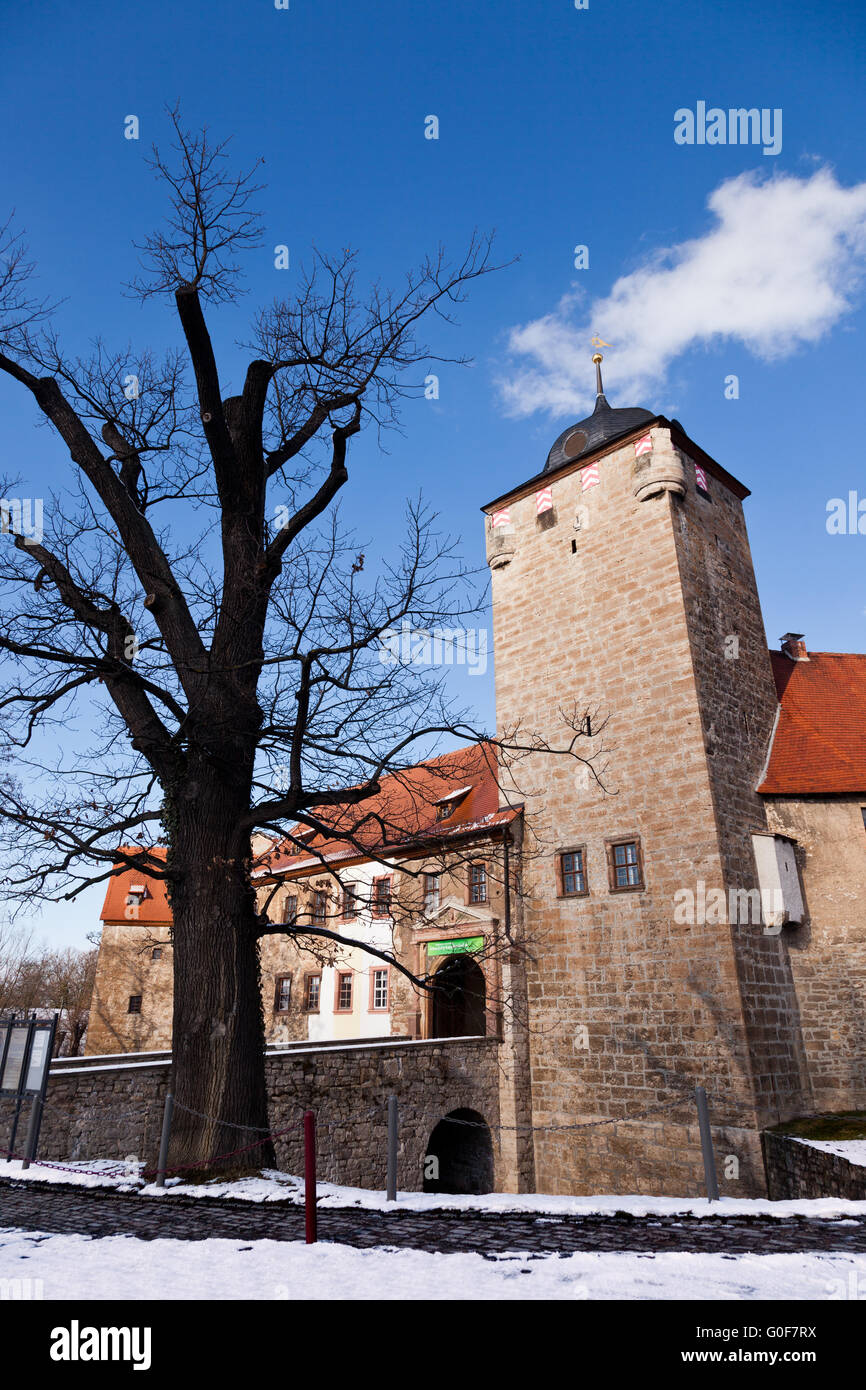 Castello d'acqua Kapellendorf Foto Stock