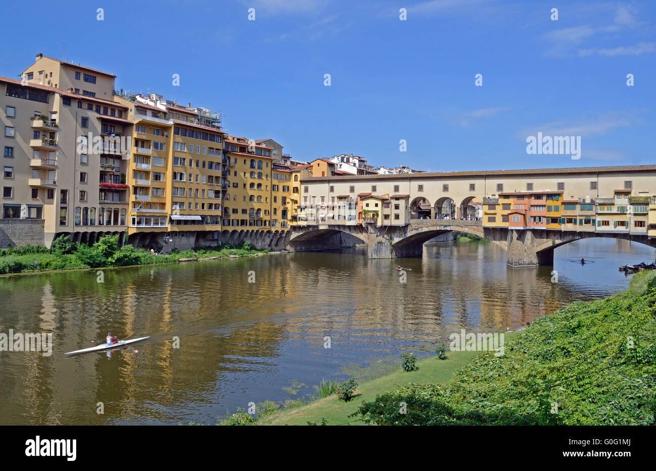 Firenze, fiume Foto Stock