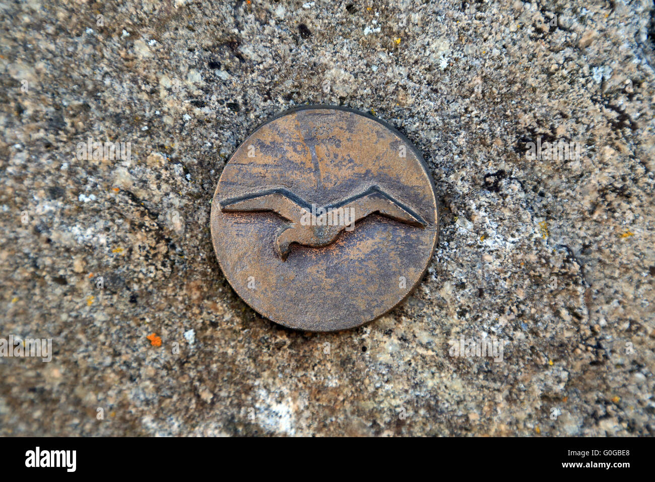 Logo per il volo a vela Foto Stock