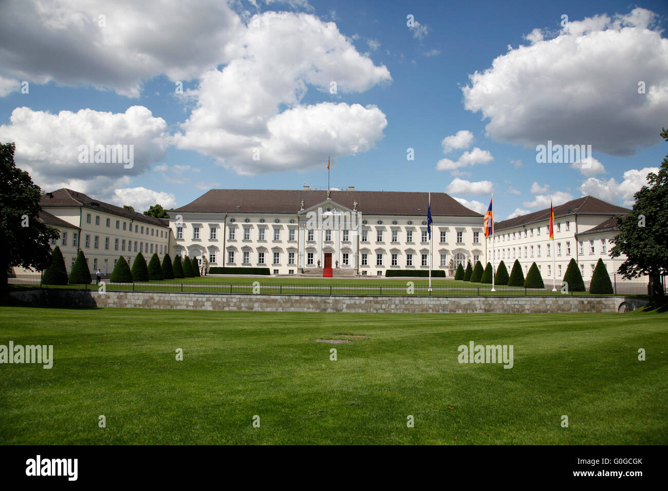 Schloss Bellevue, 22. Juni 2010, Berlino. Foto Stock