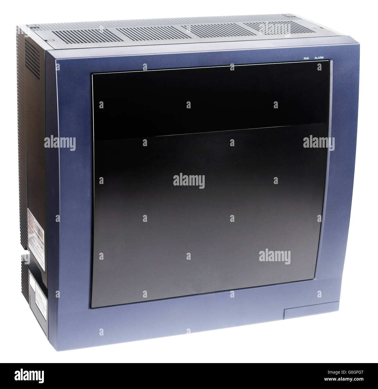 Il telefono digital switch sistema isolato sul bianco Foto Stock