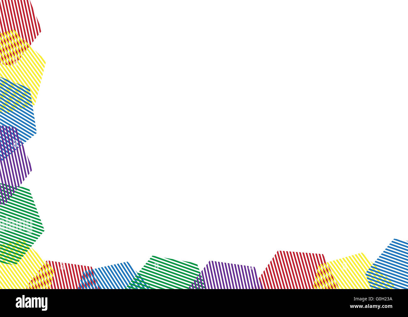 Rigato orizzontale sfondo astratto Foto Stock