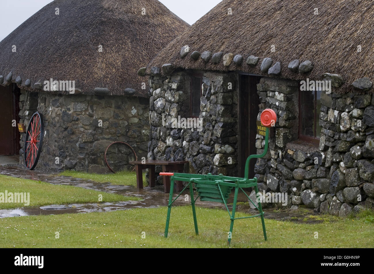 Skye Museo di vita sull'isola Foto Stock
