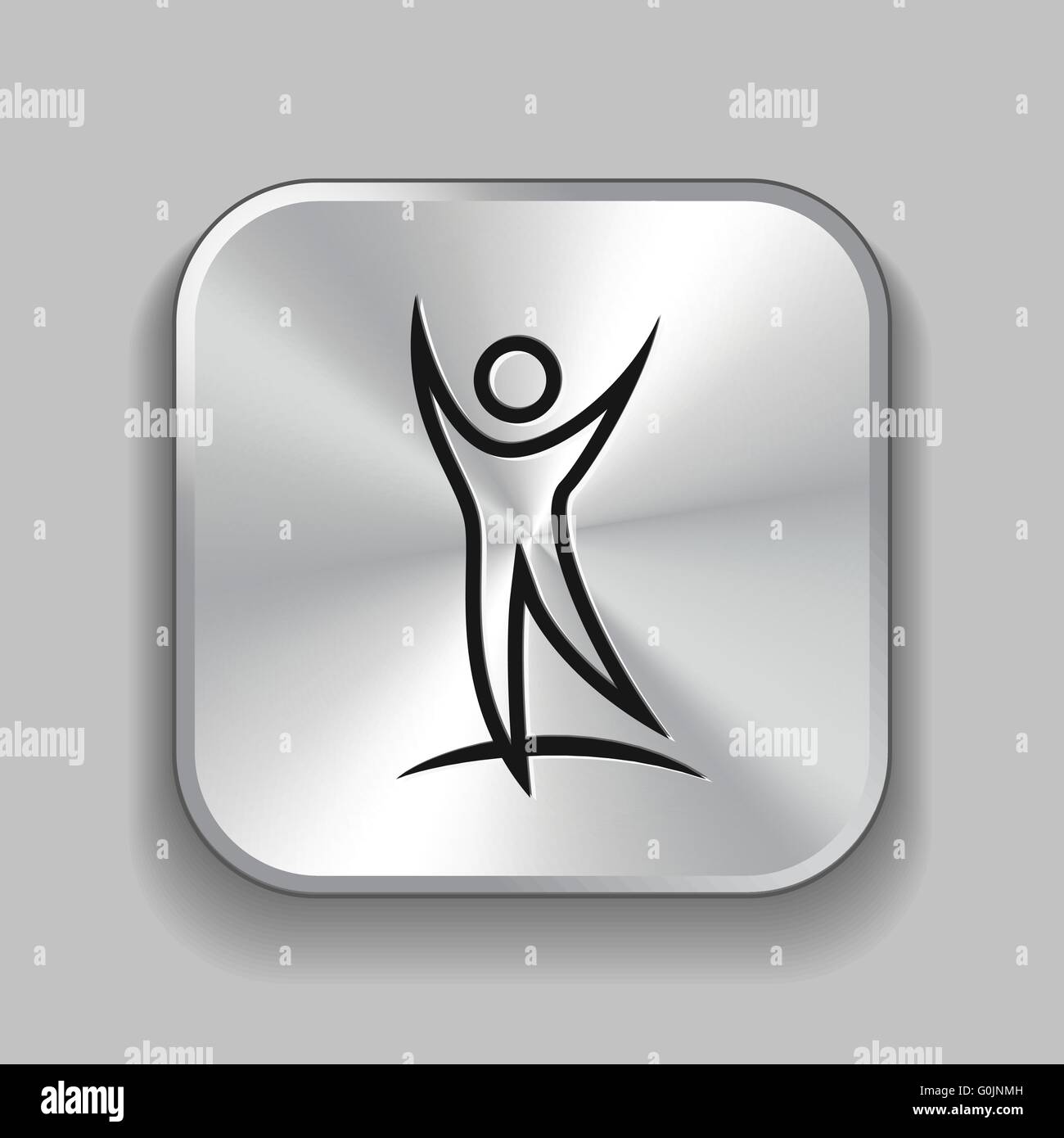 Successo icona persone Illustrazione Vettoriale