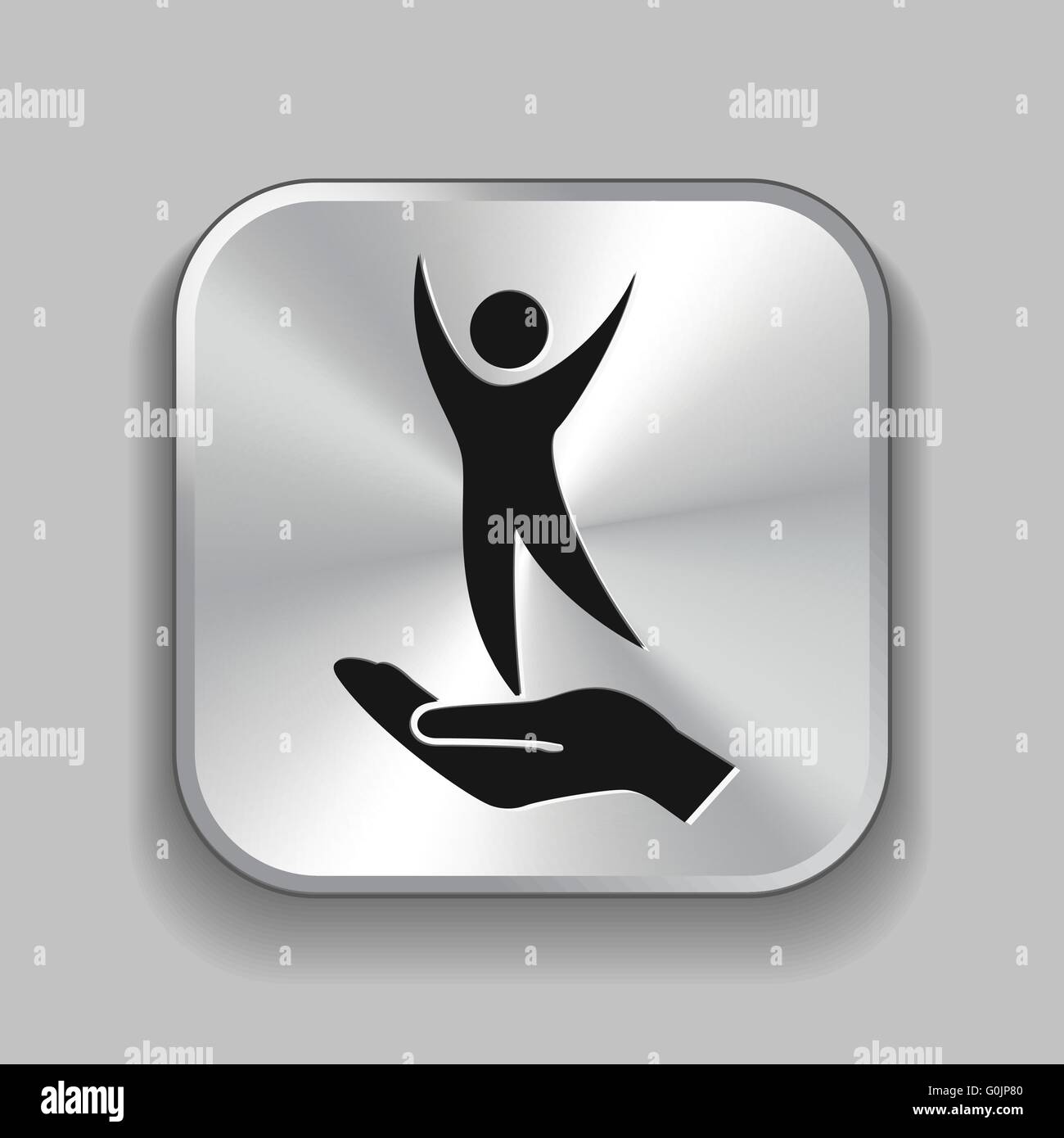 Successo icona persone Illustrazione Vettoriale