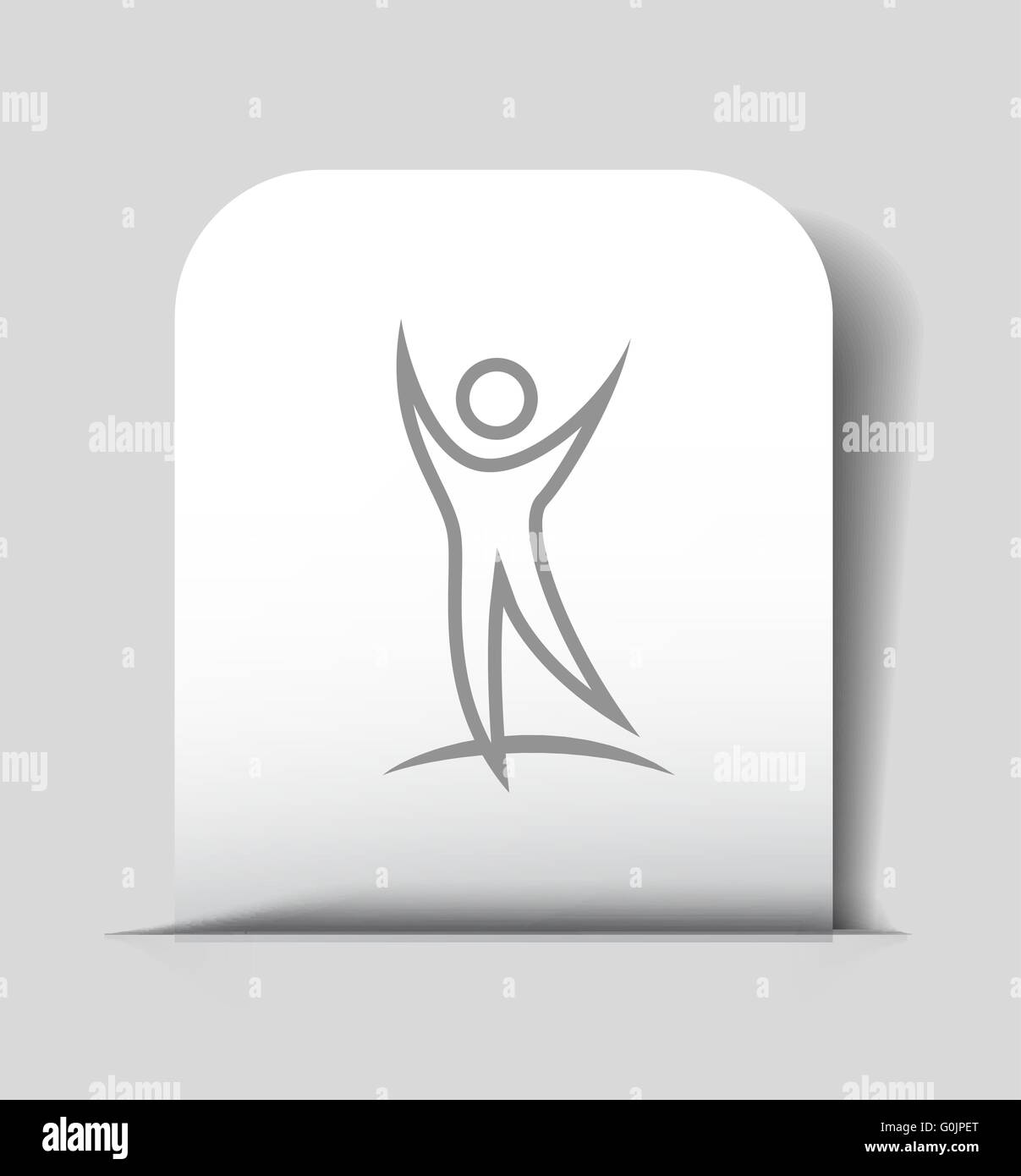 Successo icona persone Illustrazione Vettoriale