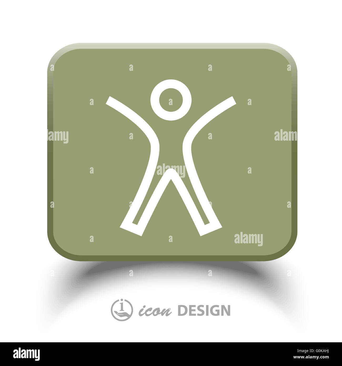 Successo icona persone Illustrazione Vettoriale