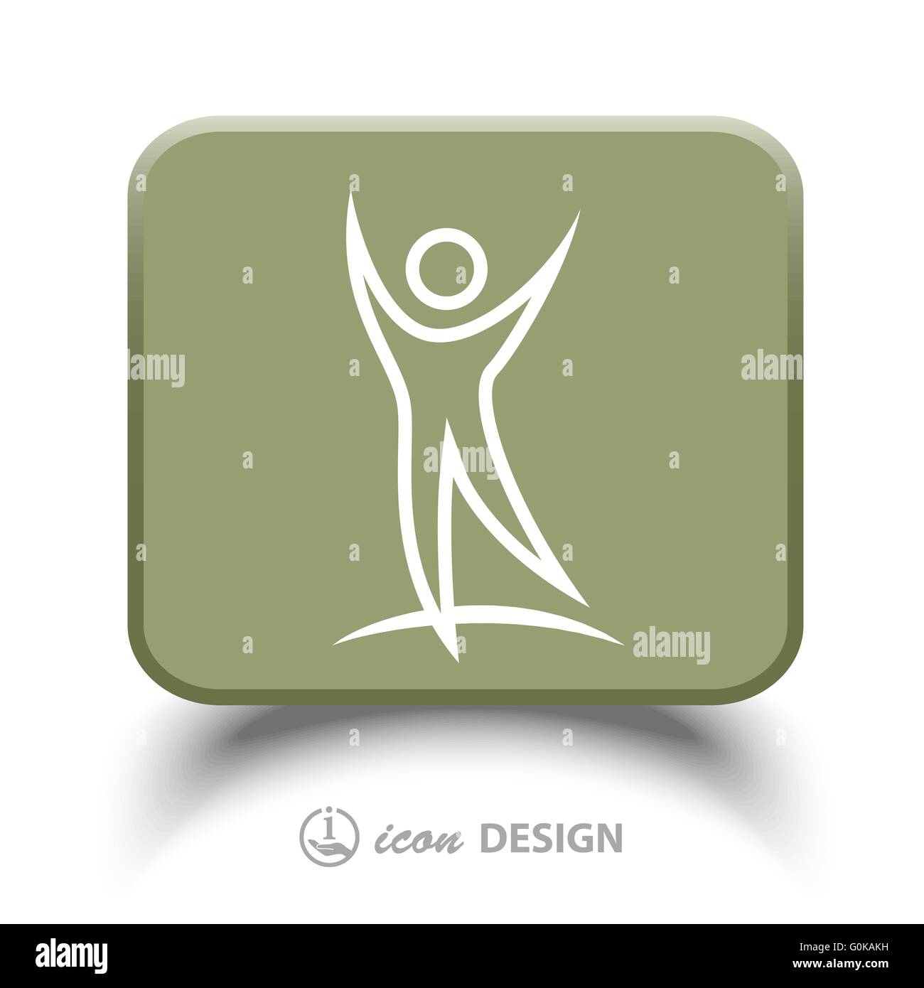 Successo icona persone Illustrazione Vettoriale