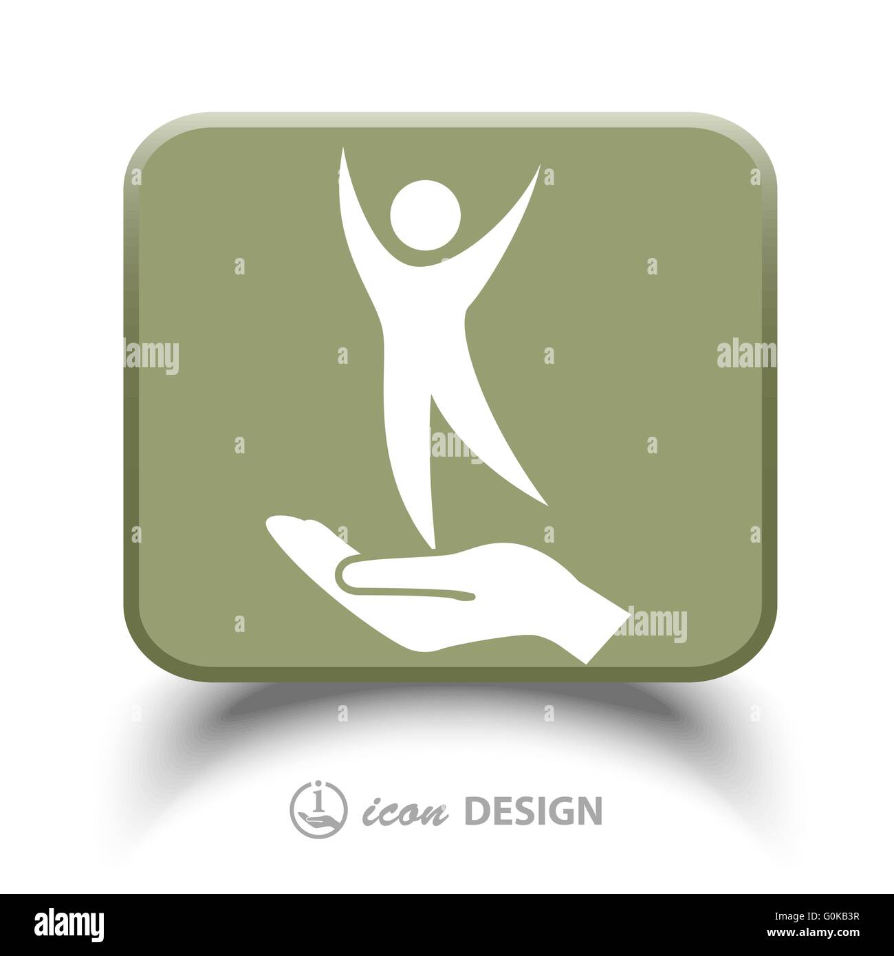 Successo icona persone Illustrazione Vettoriale