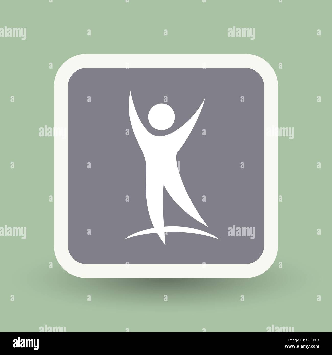 Successo icona persone Illustrazione Vettoriale