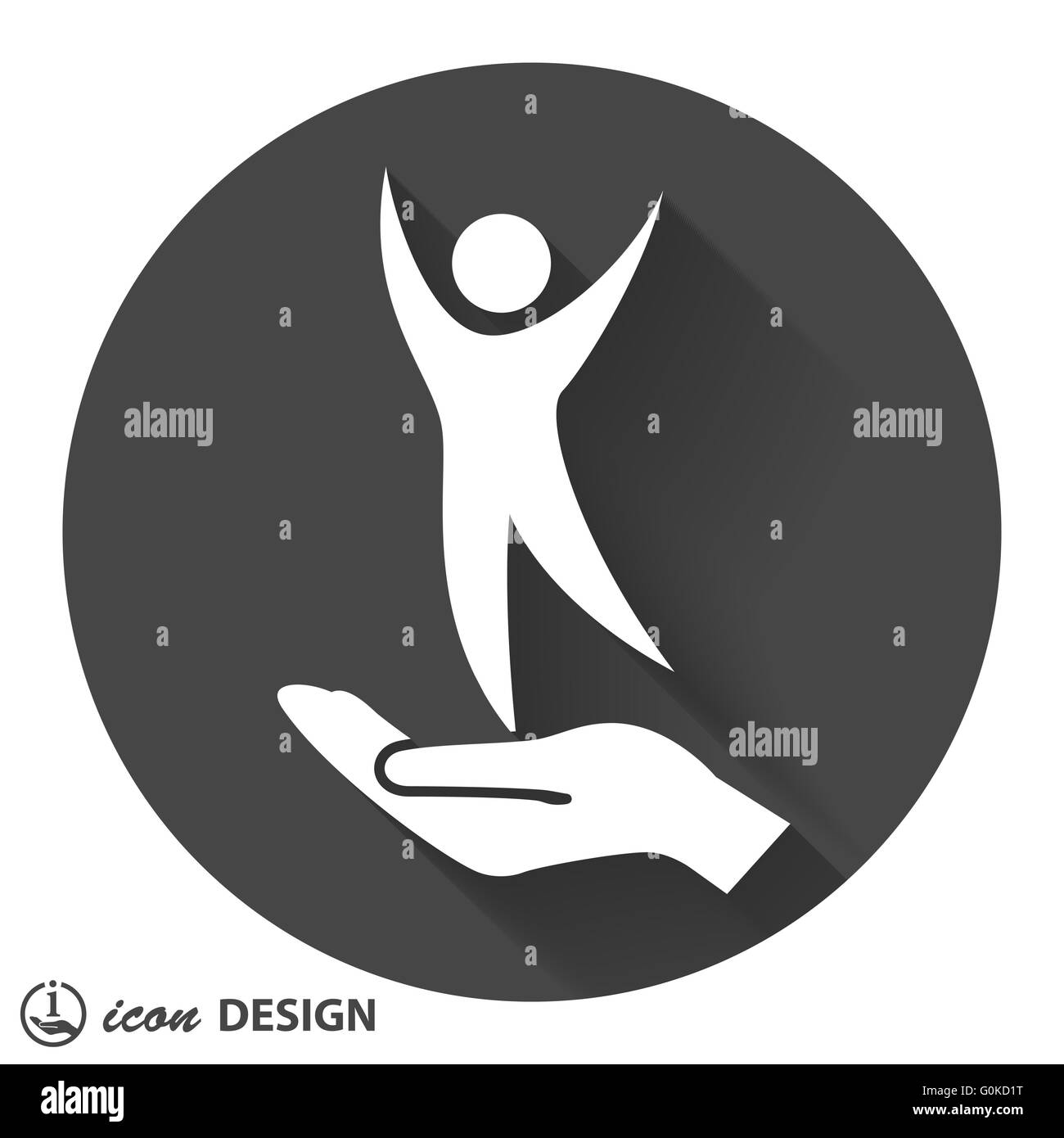 Successo icona persone Illustrazione Vettoriale