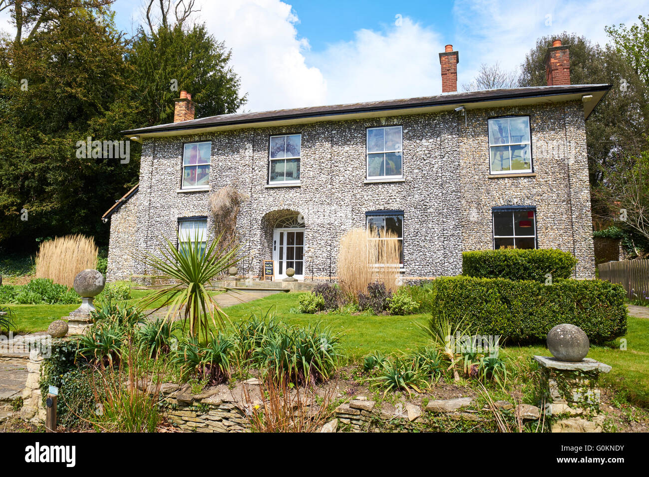 Wycombe Museo e giardini di Castle Hill House Priory Avenue High Wycombe Buckinghamshire REGNO UNITO Foto Stock