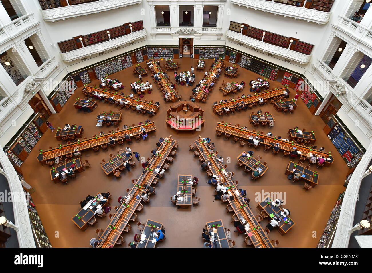 Libreria di stato di Victoria a Melbourne, Australia Foto Stock