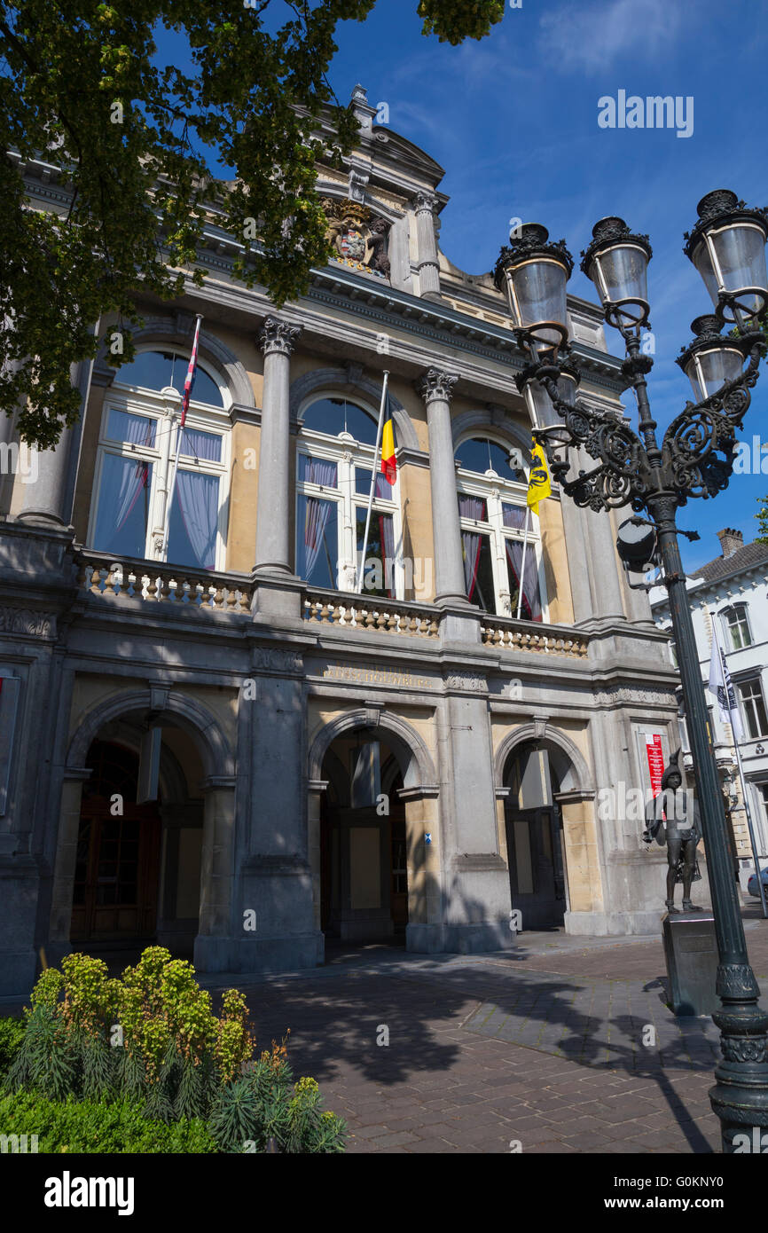 Stadsschouwburg (City Theatre) in Vlamingstraat, Bruges, Belgio Foto Stock