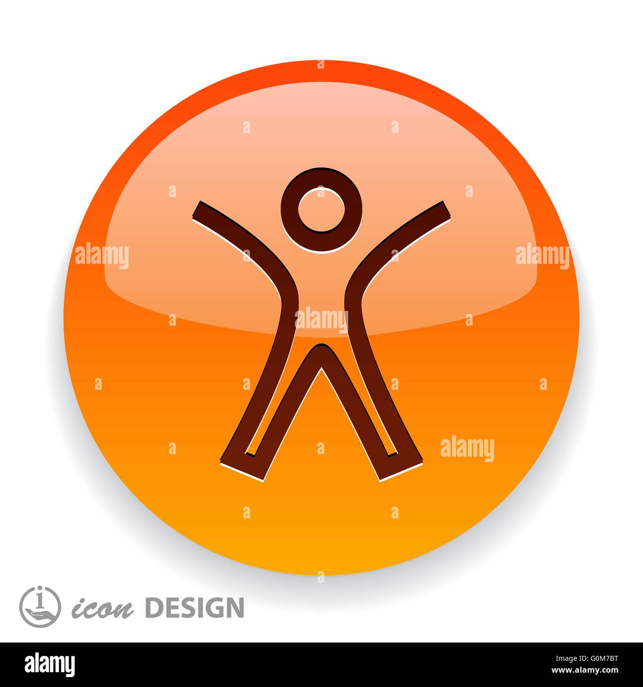 Successo icona persone Illustrazione Vettoriale