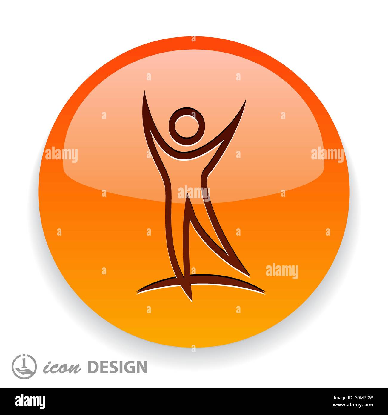 Successo icona persone Illustrazione Vettoriale