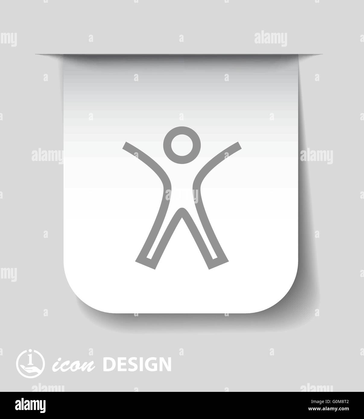 Successo icona persone Illustrazione Vettoriale