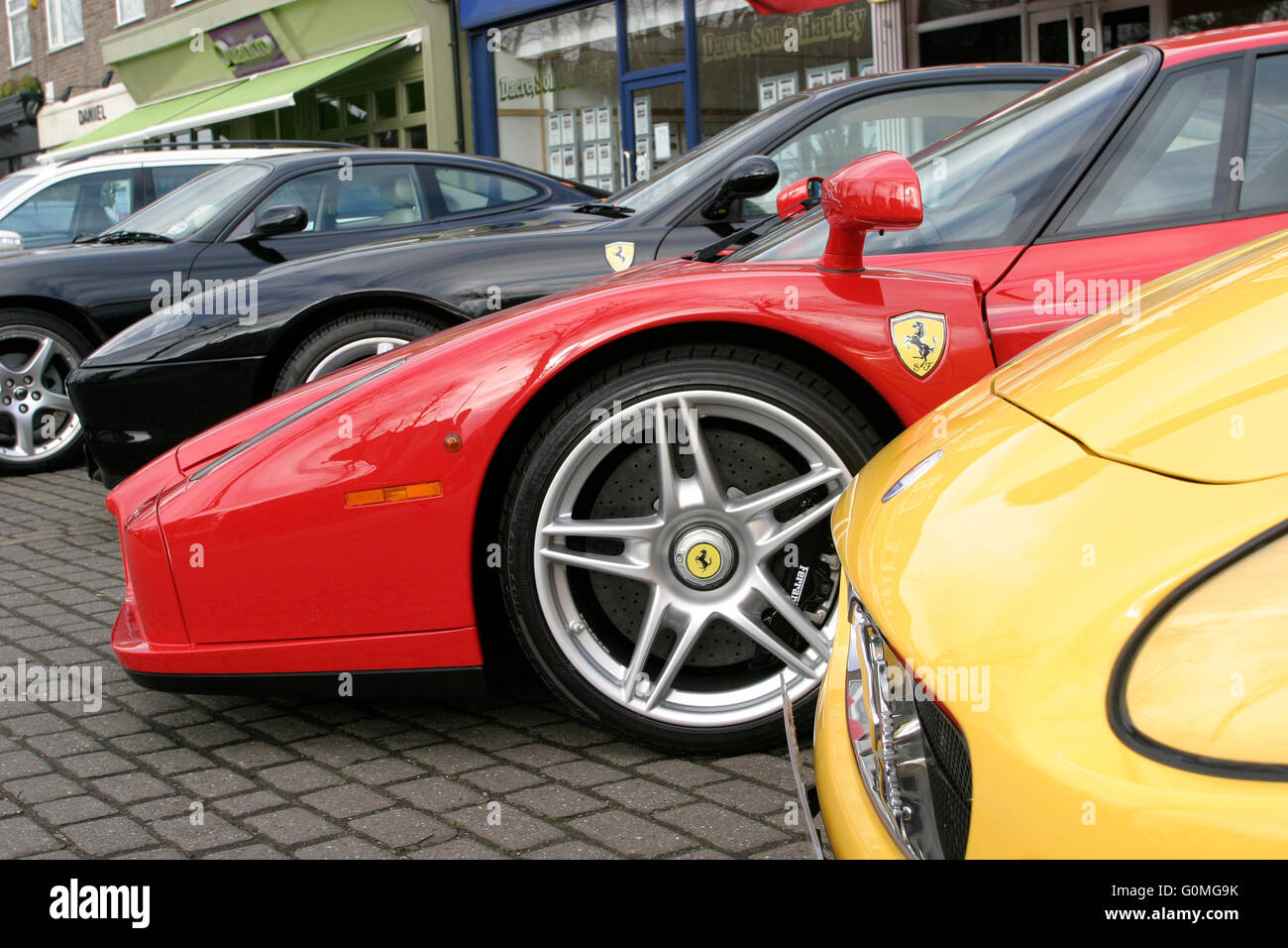 Masarati, & Ferrari Enzo Foto Stock