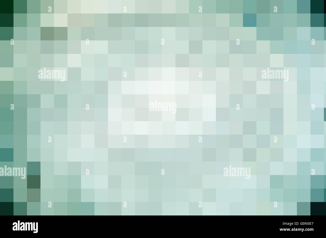 Abstract di colore blu di sfondo con disegno quadrato Foto Stock