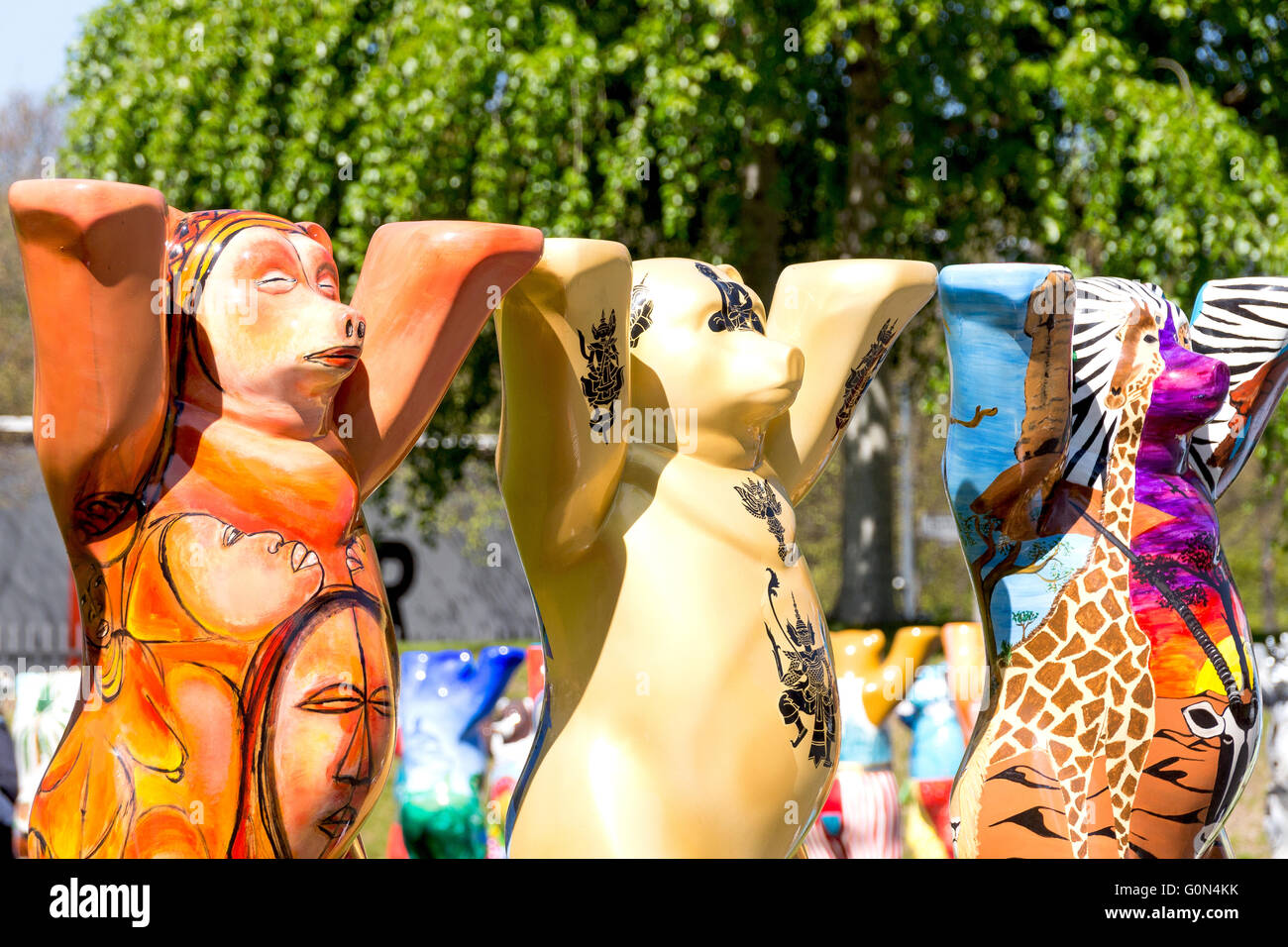 Buddy porta a Berlino Aprile 2016 Foto Stock