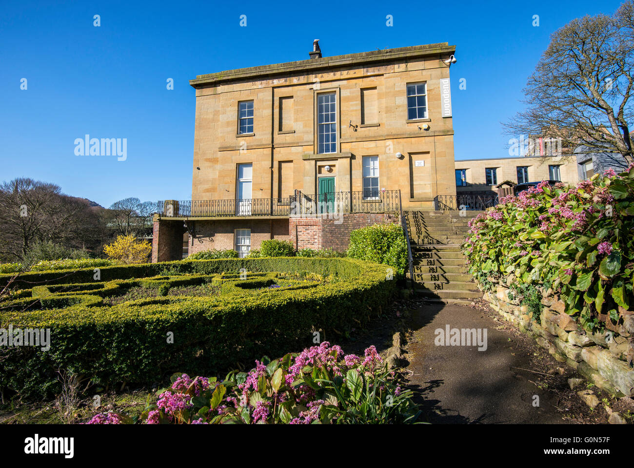 Woodend Area di lavoro creativo e di arte e artigianato Gallery Scarborough North Yorkshire Inghilterra Foto Stock