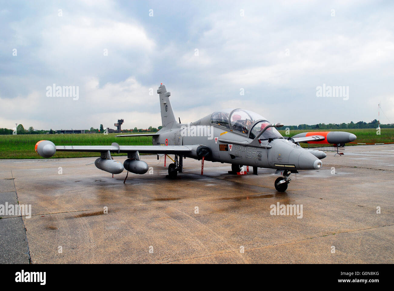 Veneto, Italia. Italiano aeroporto militare di Istrana. Foto Stock