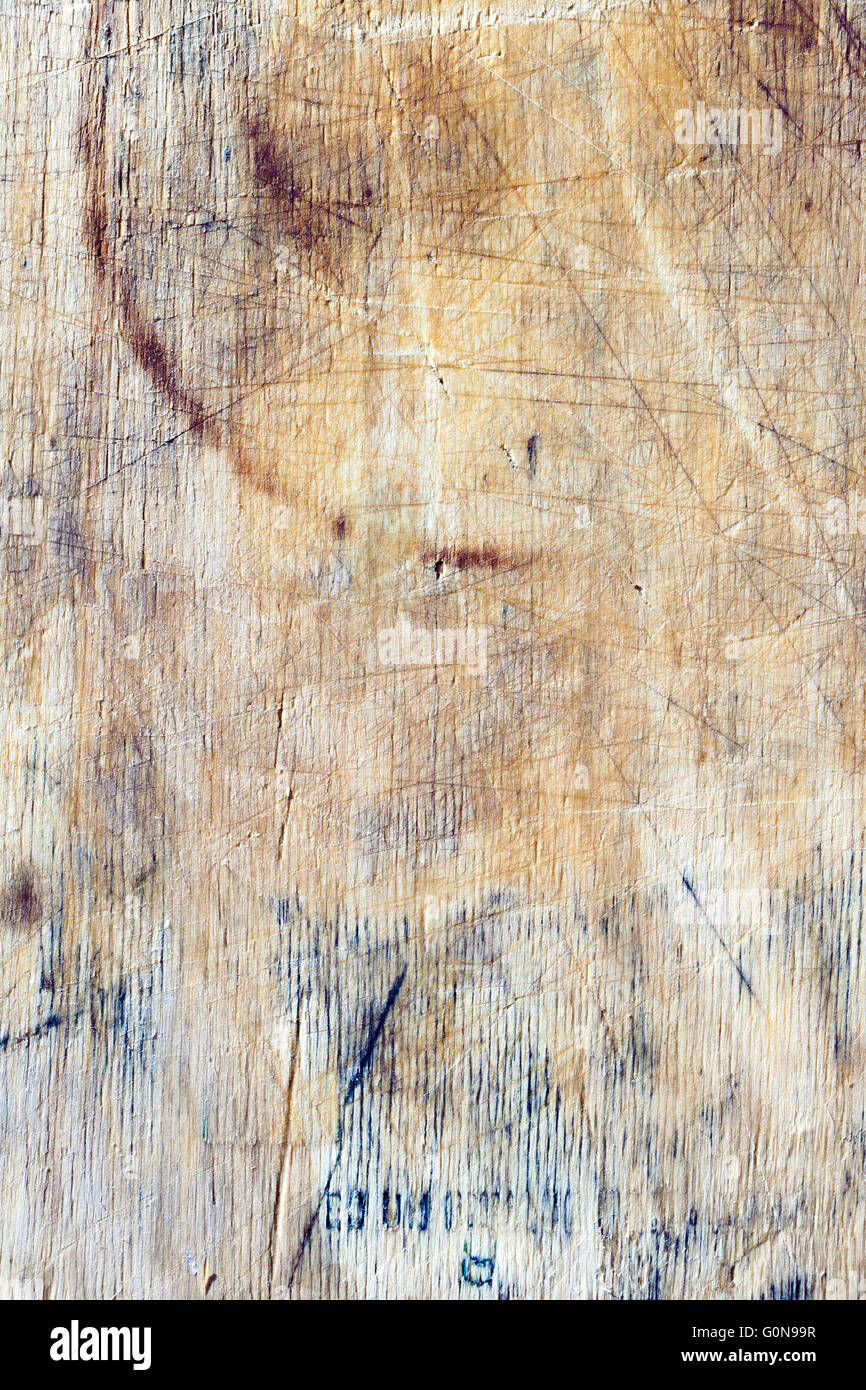 Texture di sfondo legno closeup Foto Stock