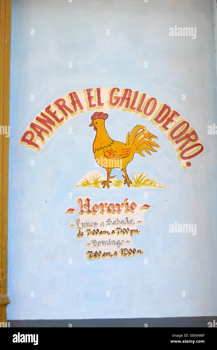 Panificio, Havana, Cuba 2016 Foto Stock
