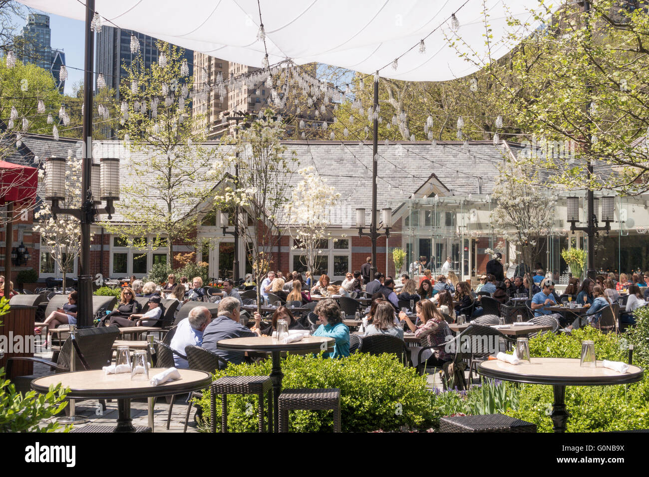 Taverna sul verde del ristorante, NYC, STATI UNITI D'AMERICA Foto Stock