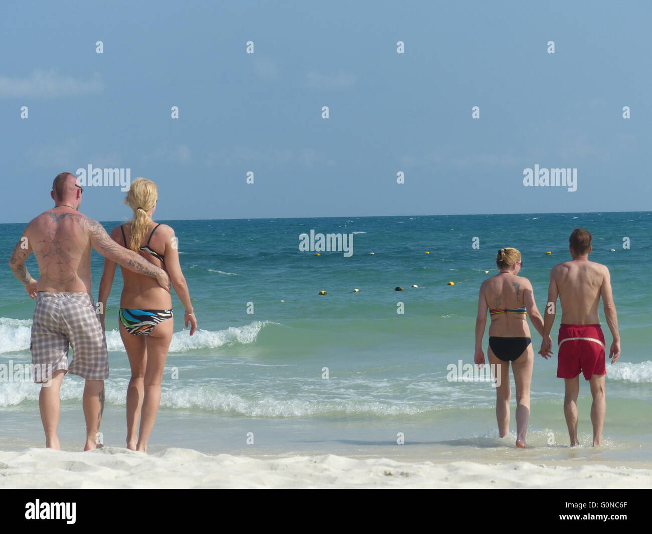 Thailandia - Ko Samet Island che si trova a circa 200 km a sud est di Bangkok è una destinazione popolare per il mercato nazionale e intern Foto Stock