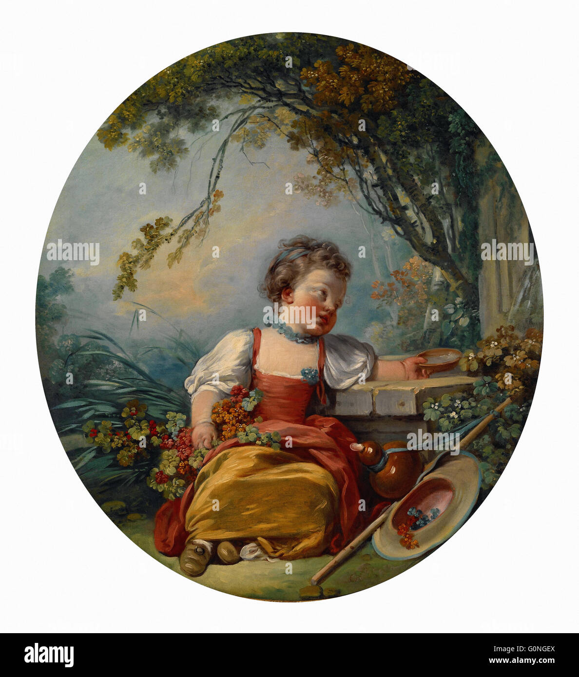 Boucher, François - Il Piccolo pellegrino Foto Stock
