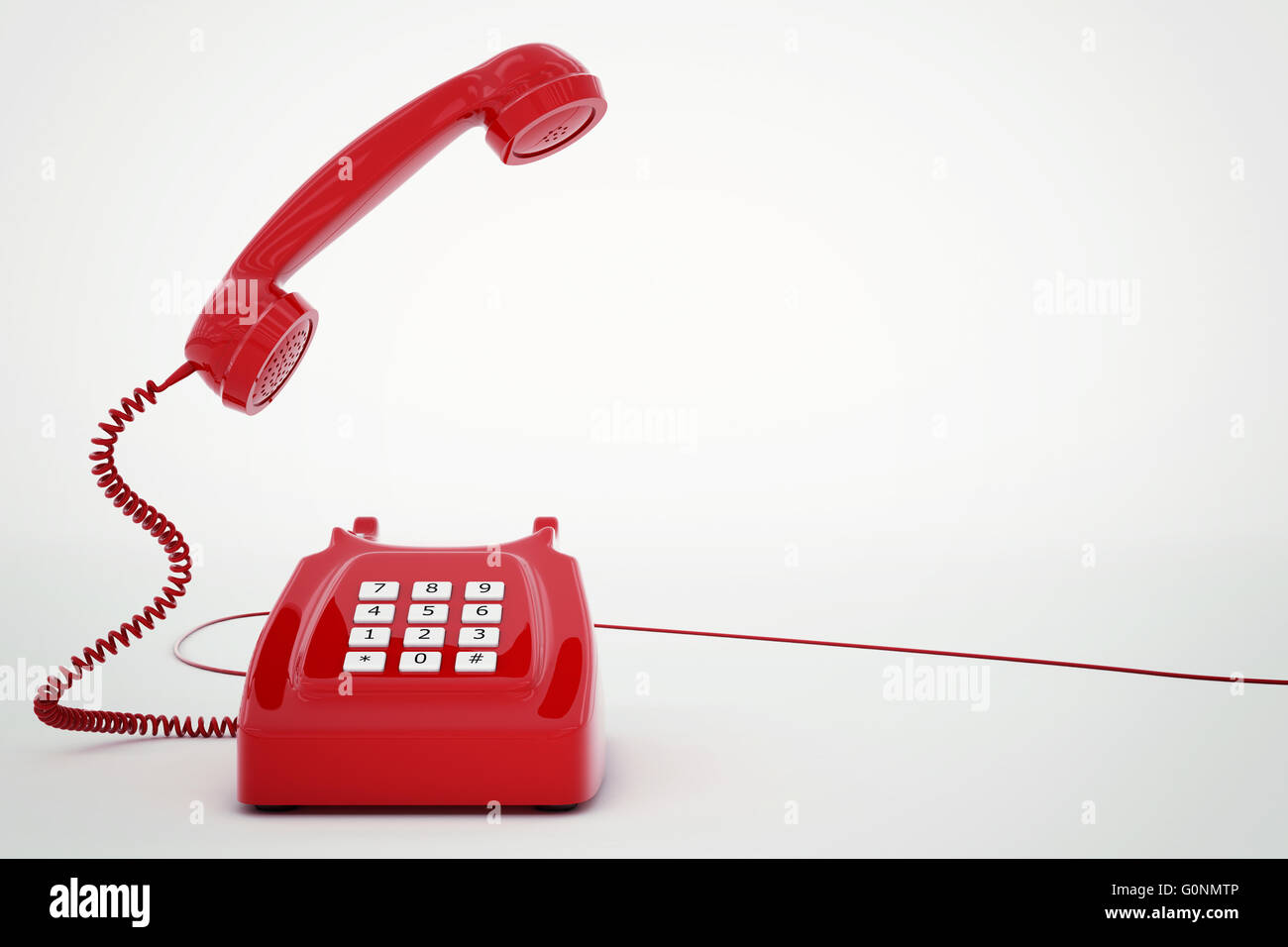 3D rendering telefono Foto Stock