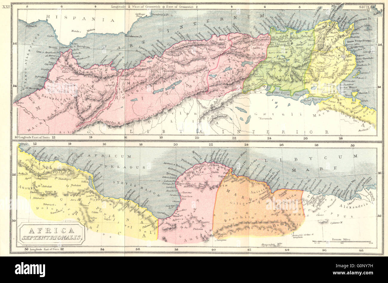 Mappa africa antica immagini e fotografie stock ad alta risoluzione - Alamy