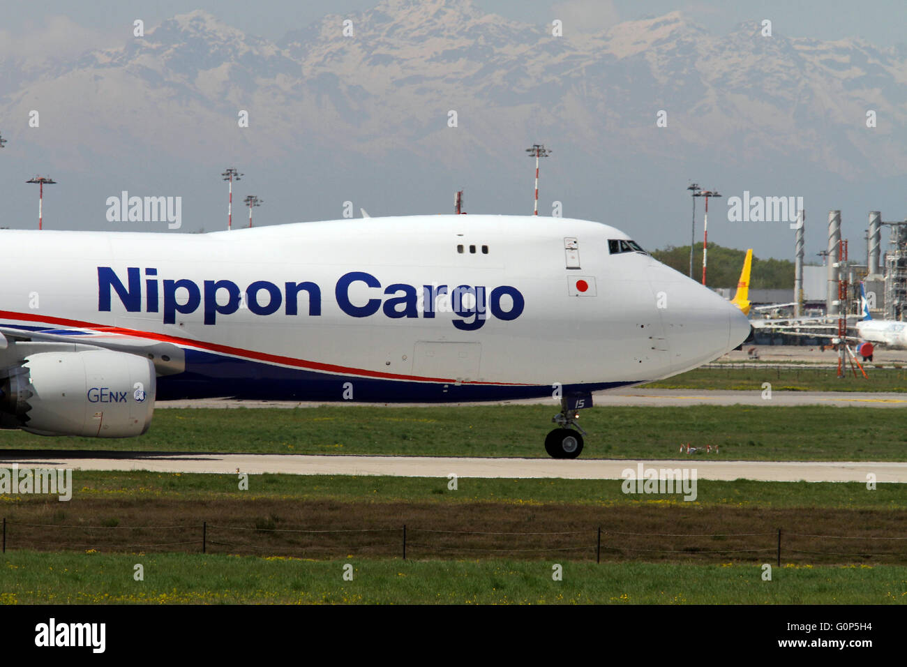 Nippon Cargo Airlines (NCA), Boeing 747-8F Foto Stock