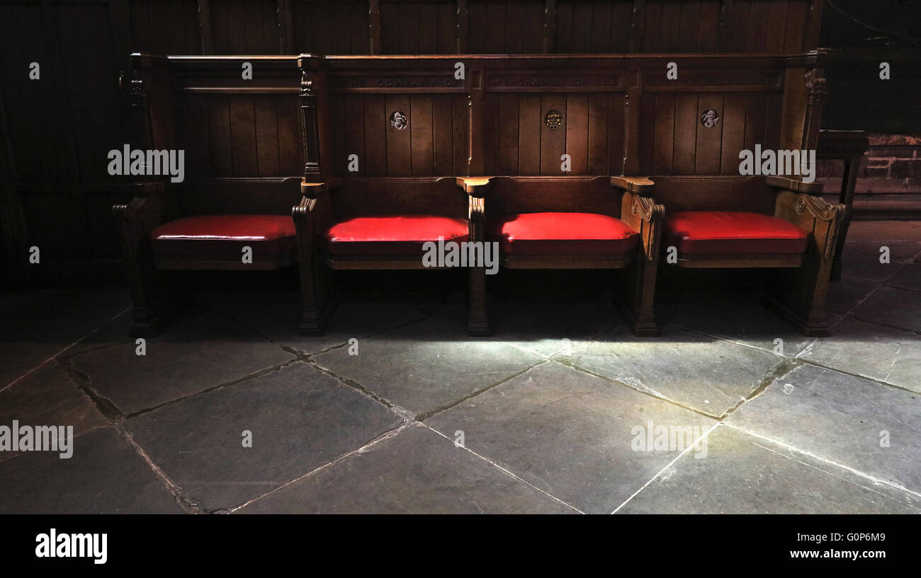 Seets presso la Cattedrale di St Giles.Edinburgh Foto Stock