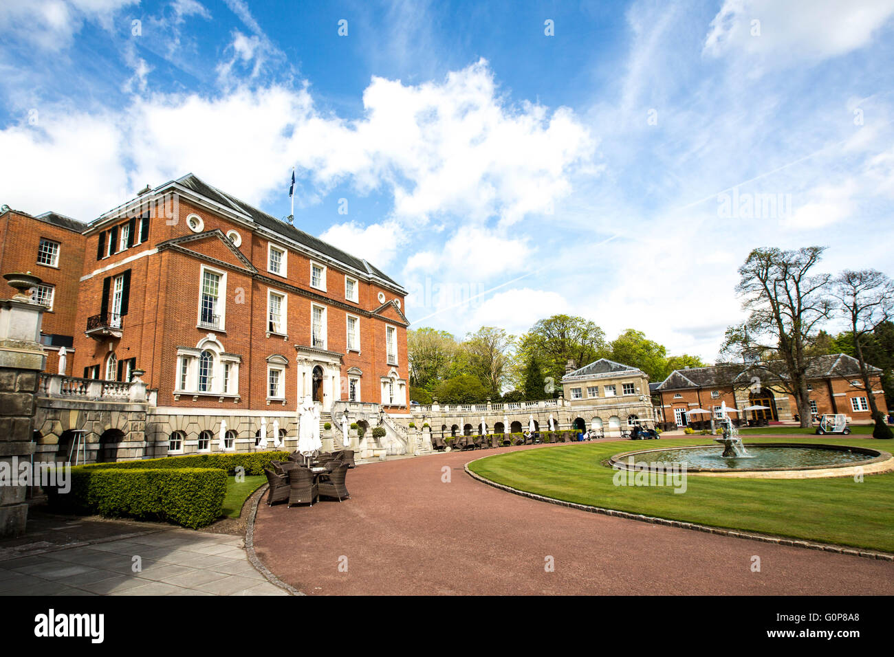 Imponente georgian county club o Manor House Foto Stock