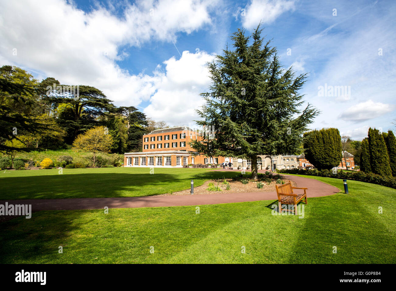 Exclusive Georgian Country Club o Manor House in Inghilterra Foto Stock