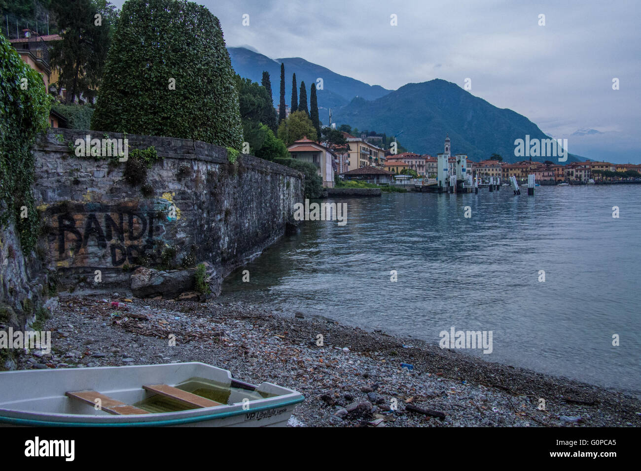 Menaggio sul Lago di Como, Como provincia, regione Lombardia, Italia. Foto Stock