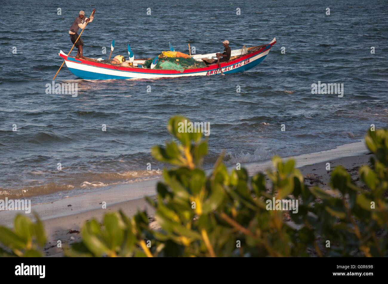 Mucojo Mozambico. Foto Stock