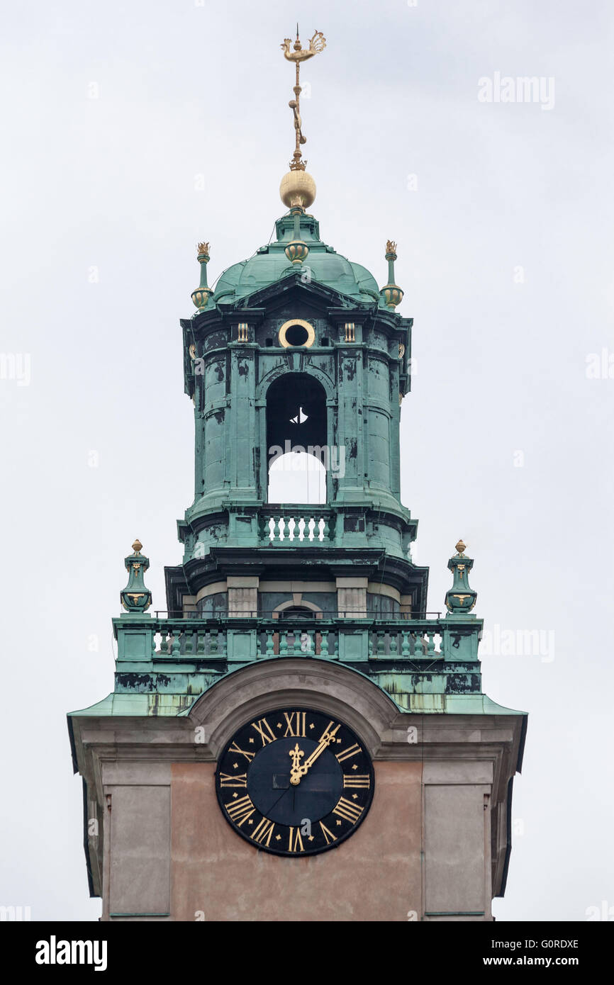 Storkyrkan la chiesa di Gamla Stan al centro di Stoccolma in Svezia Foto Stock