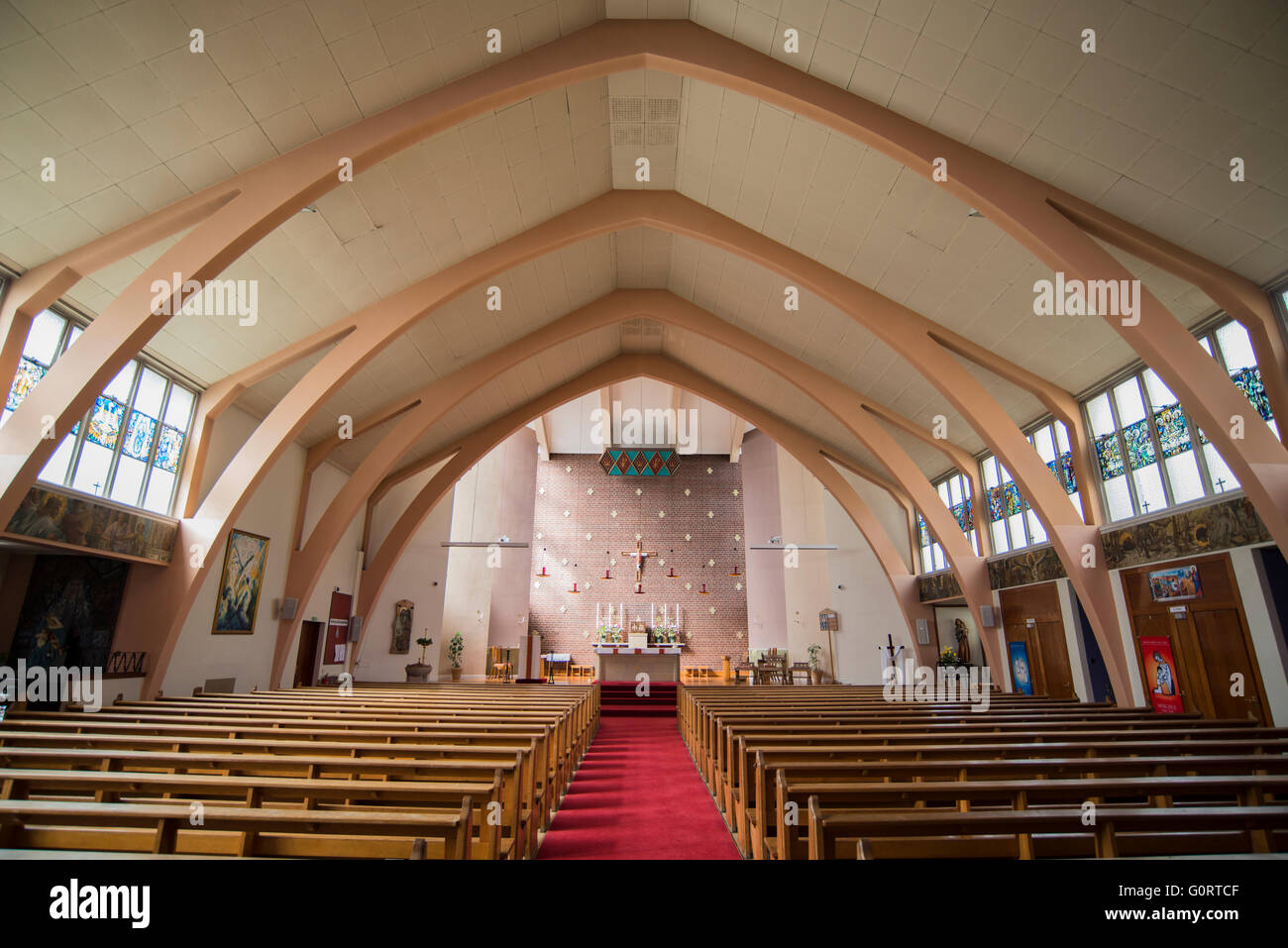 San Francesco Saverio la Chiesa cattolica a Falkirk Foto Stock