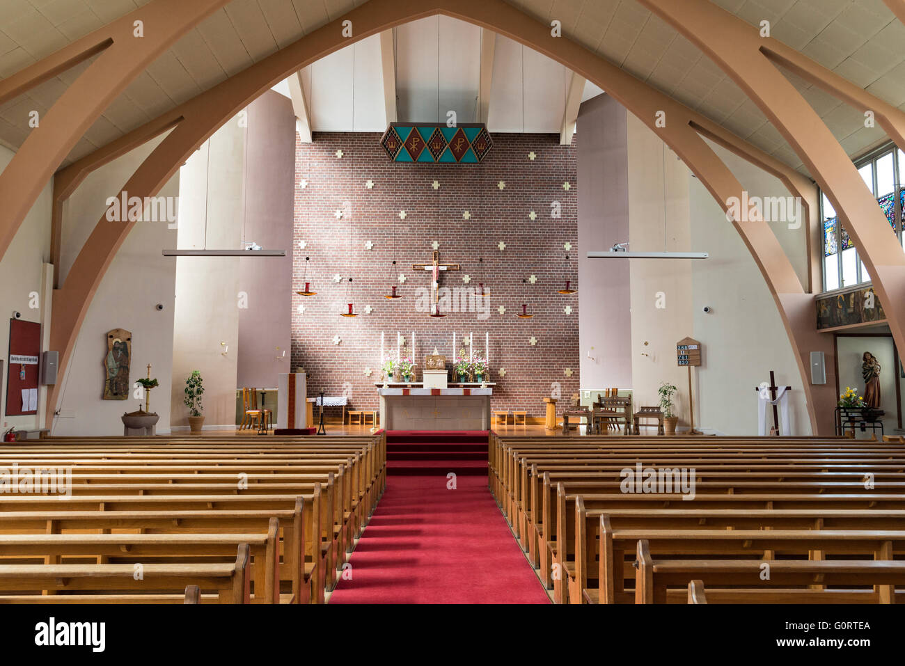 San Francesco Saverio la Chiesa cattolica a Falkirk Foto Stock