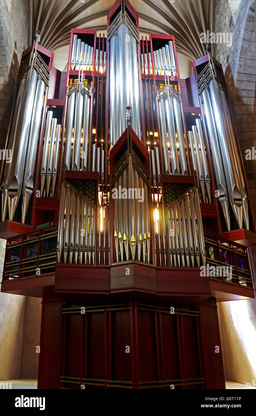Il Rieger organo. La Cattedrale di St Giles. Regno Unito Foto Stock